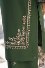 Khushi by Silver Bottle Green – 3pc Embroidered Cotton Shalwar Suit KBS13