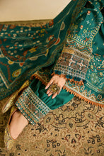 Linen by Florent – 3pc Embroidered Winter Suit with Shawl NAF17