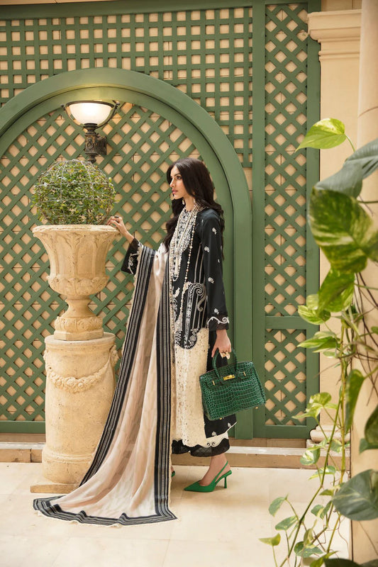 Sable Swiss Luxury Chiffli Lawn 14