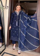 3pc Embroidered Dress by Sakeena Hasan Y6