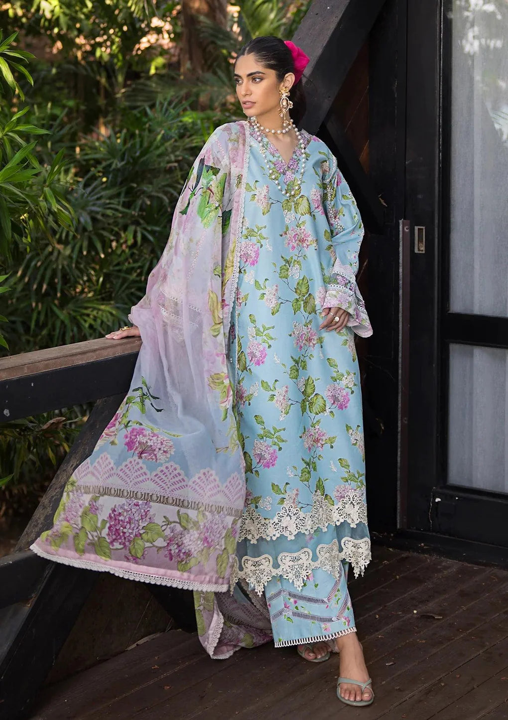 ELAF Signature Lawn Collection ESL-05A STARLIT HARMONY