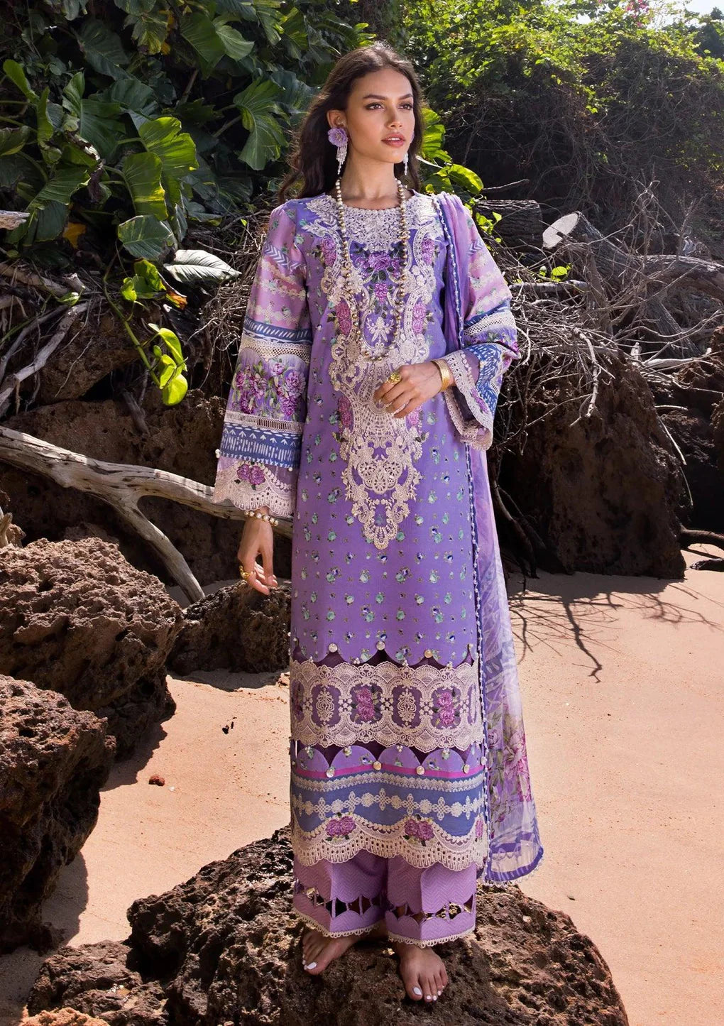 ELAF Signature Lawn Collection ESL-04A MADEMOISELLE