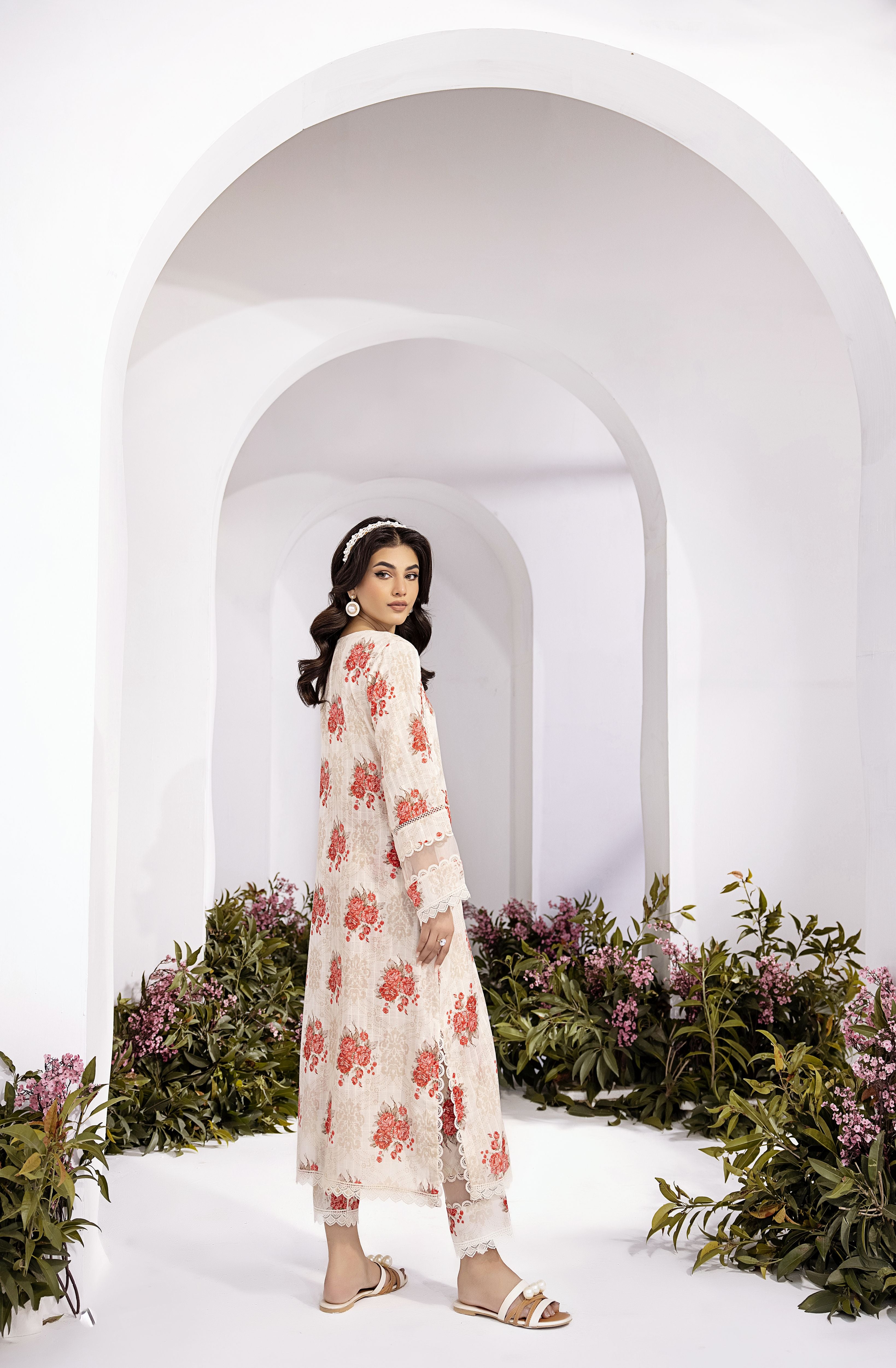 2pc Cotton Jacquard Co-Ord by Mona MC4