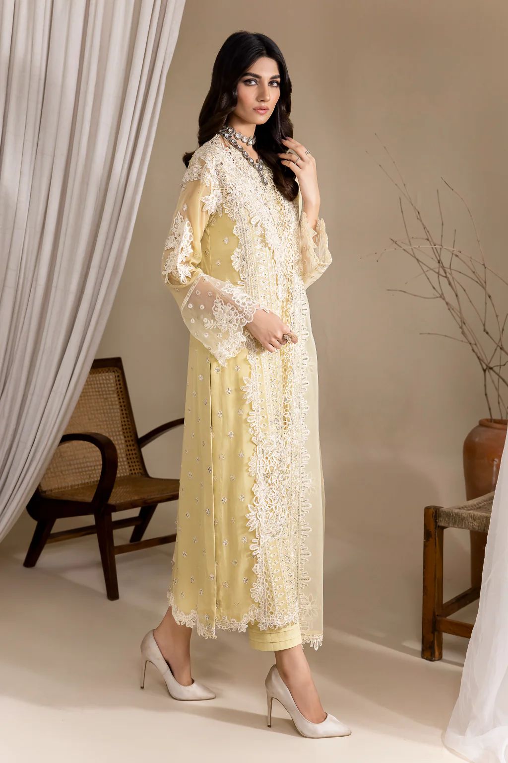 3pc Ready to Wear Chiffon Dress by Iznik Chinnon 23