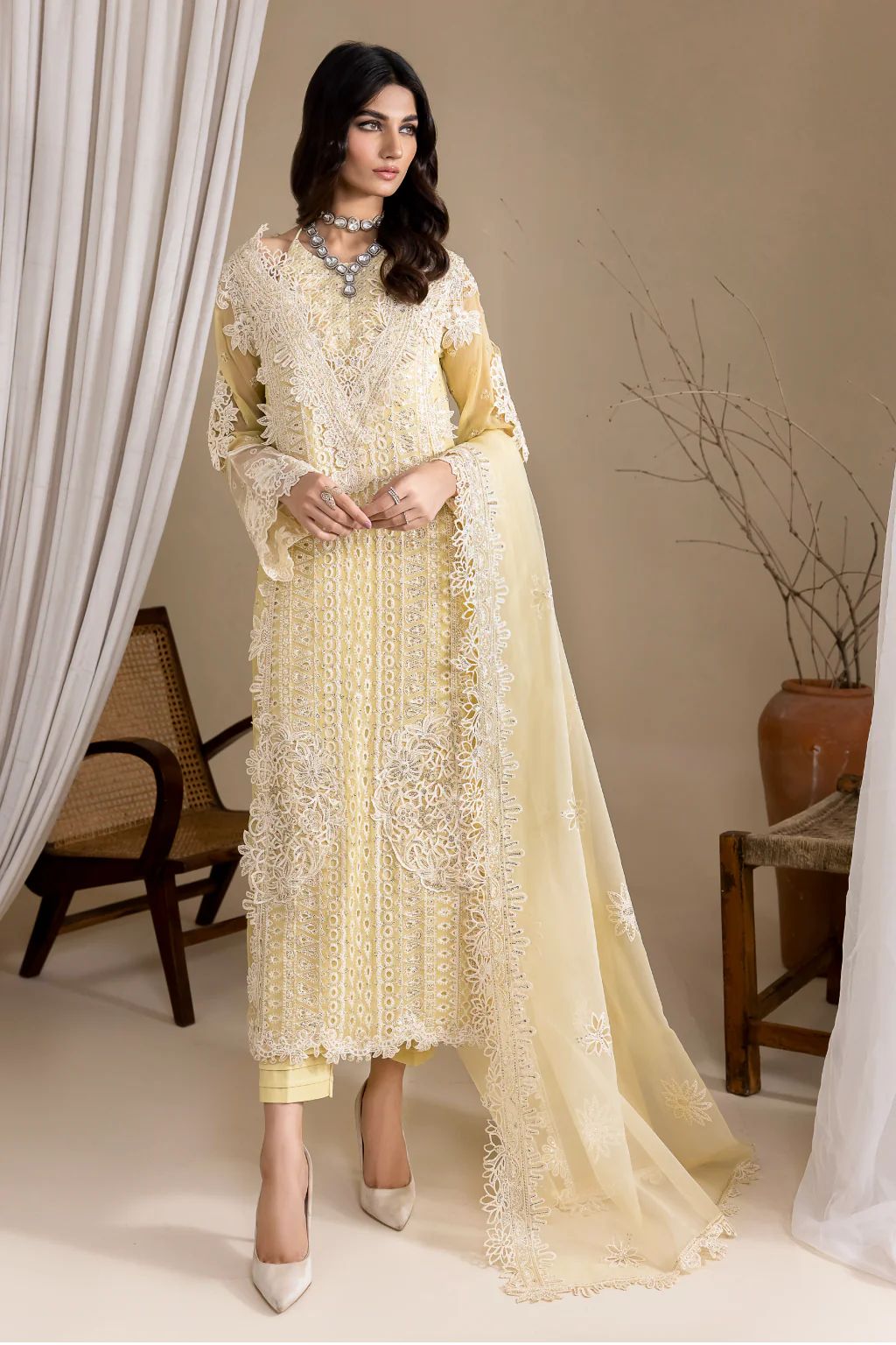 3pc Ready to Wear Chiffon Dress by Iznik Chinnon 23