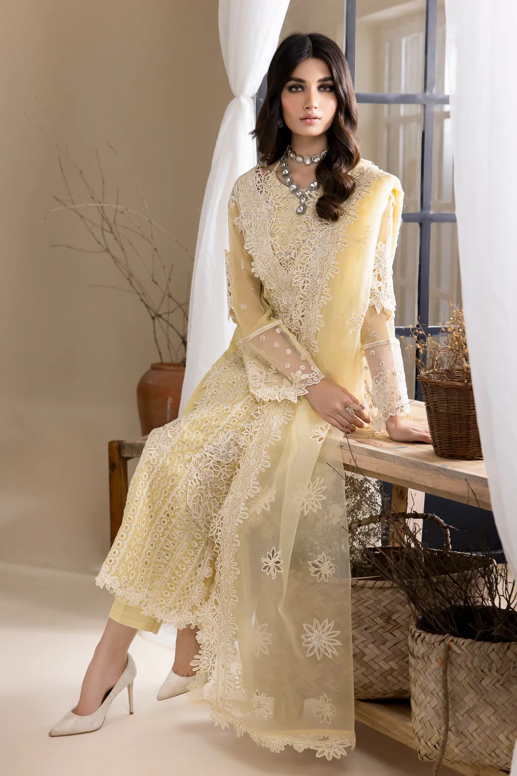 3pc Ready to Wear Chiffon Dress by Iznik Chinnon 23