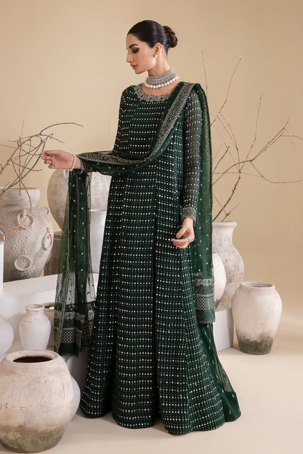3pc Ready to Wear Chiffon Dress by Iznik Chinnon 26