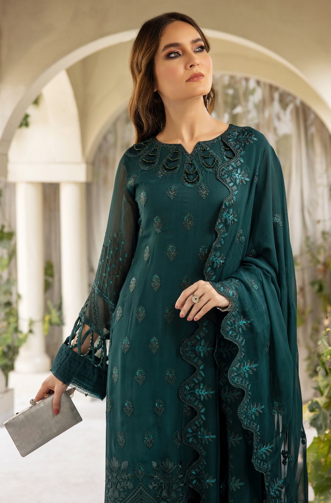 3pc Formal Ready to Wear Dress by Mona C4