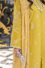 Khushi by Silver Mustard – 3pc Embroidered Cotton Long Suit KBS9