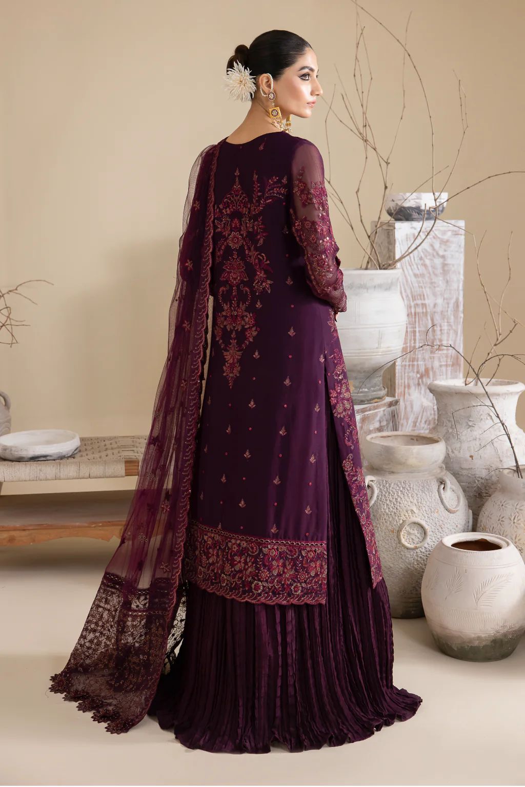 3pc Ready to Wear Chiffon Dress by Iznik Chinnon 28