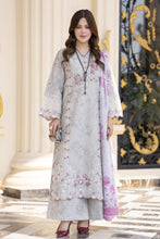 Khushi by Silver Grey – 3pc Embroidered Cotton Long Suit KBS12