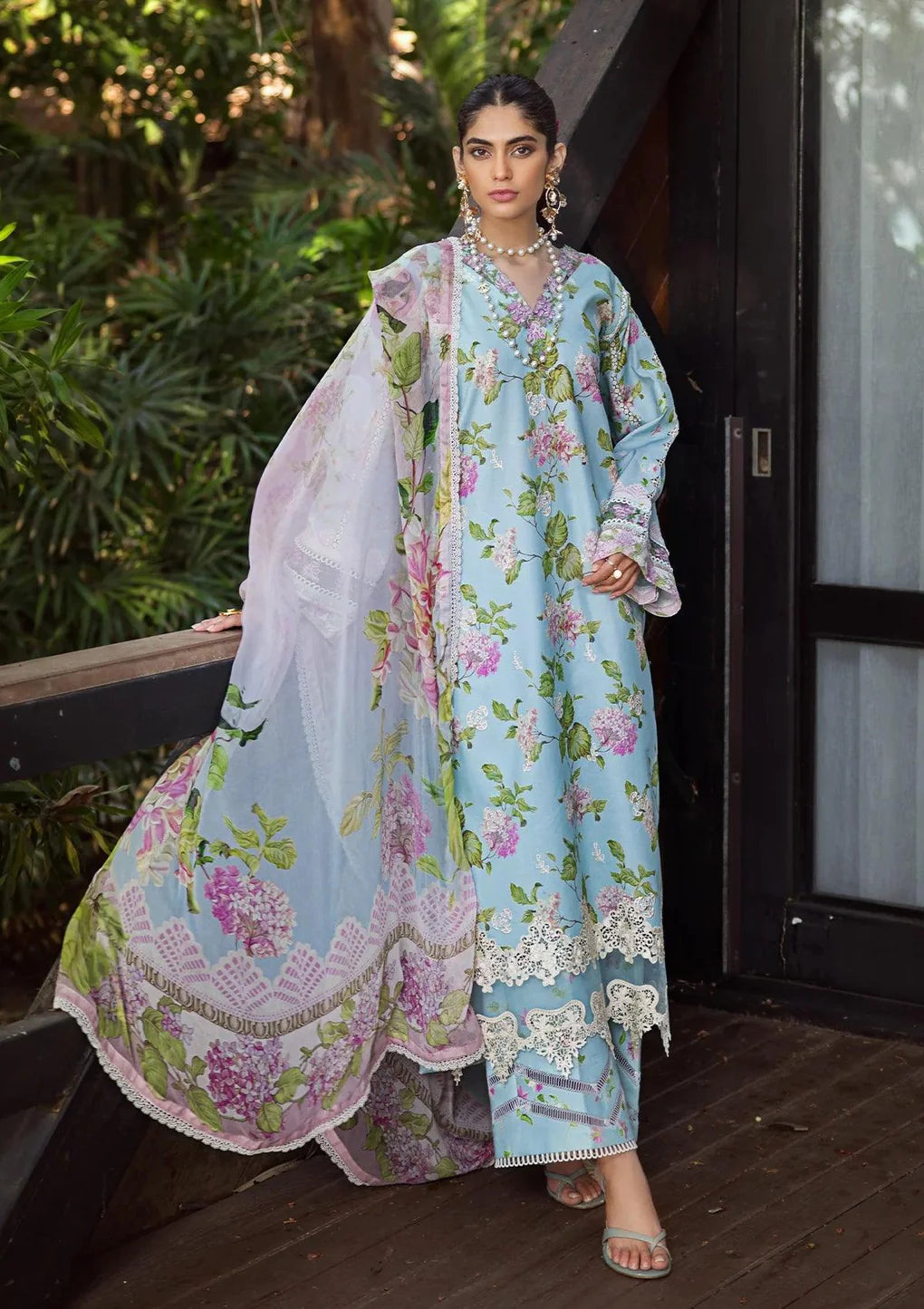 ELAF Signature Lawn Collection ESL-05A STARLIT HARMONY