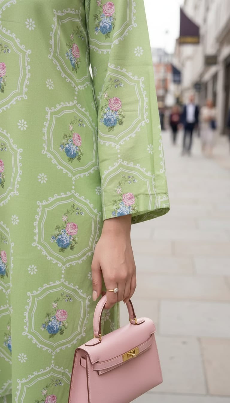 Impulse Summer Edit 2pc Printed Poly Lawn Suit – IMP14
