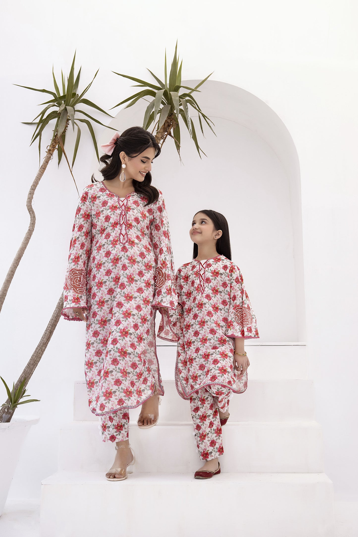 2pc Cotton Jacquard Co-Ord by Mona MC1