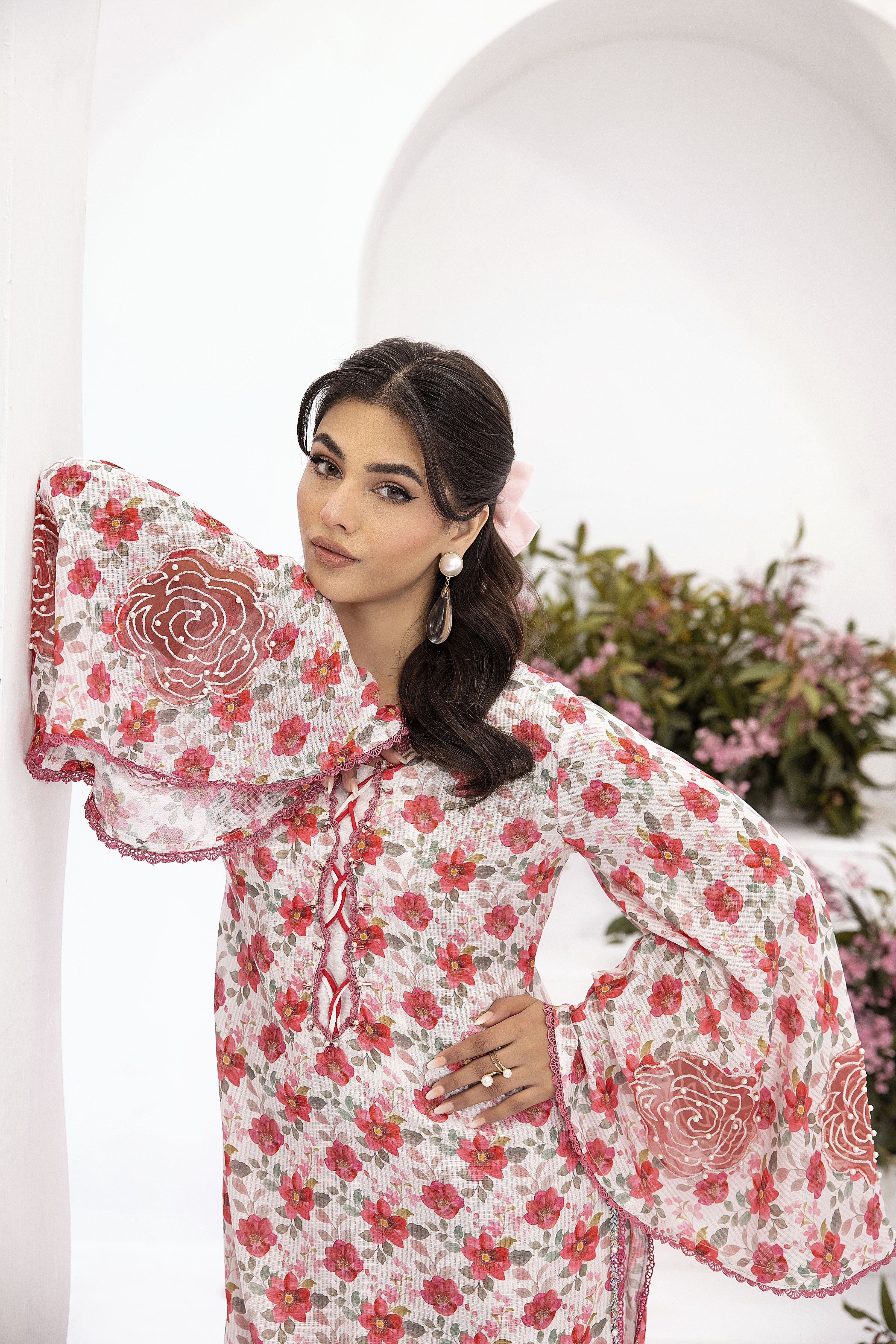 2pc Cotton Jacquard Co-Ord by Mona MC1