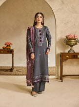 Linen by Florent – 3pcEmbroidered Winter Suit with Shawl NAF14