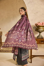 Linen by Florent – 3pcEmbroidered Winter Suit with Shawl NAF14