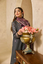 Linen by Florent – 3pcEmbroidered Winter Suit with Shawl NAF14