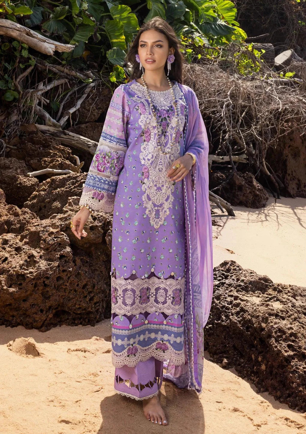 ELAF Signature Lawn Collection ESL-04A MADEMOISELLE