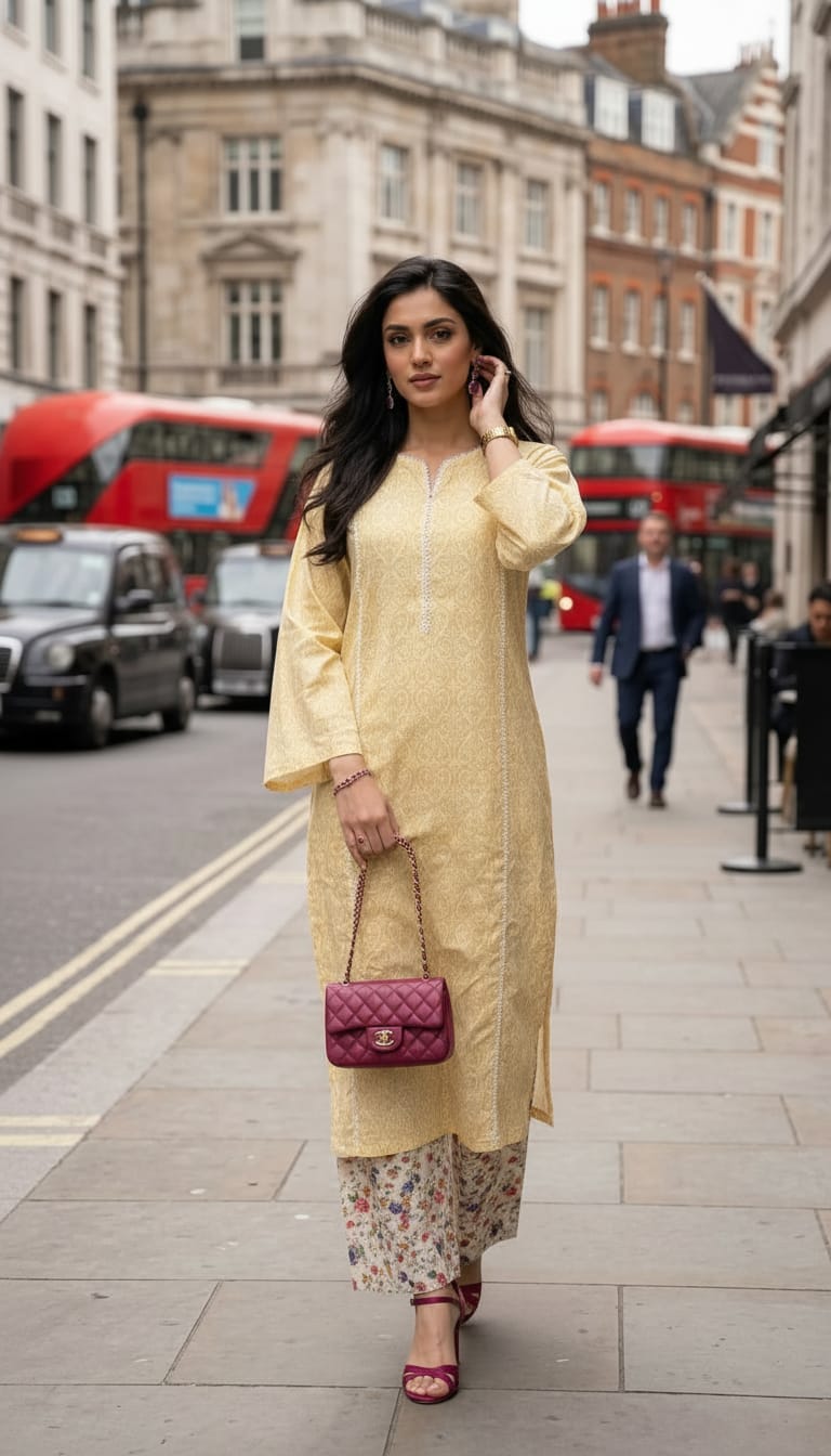 Impulse Summer Edit 2pc Printed Poly Lawn Suit – IMP15