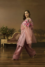 Blush Pink Mirror Work Silk Farshi Shalwar Designer Dress - Farshi Bahaar by Mona FBM6