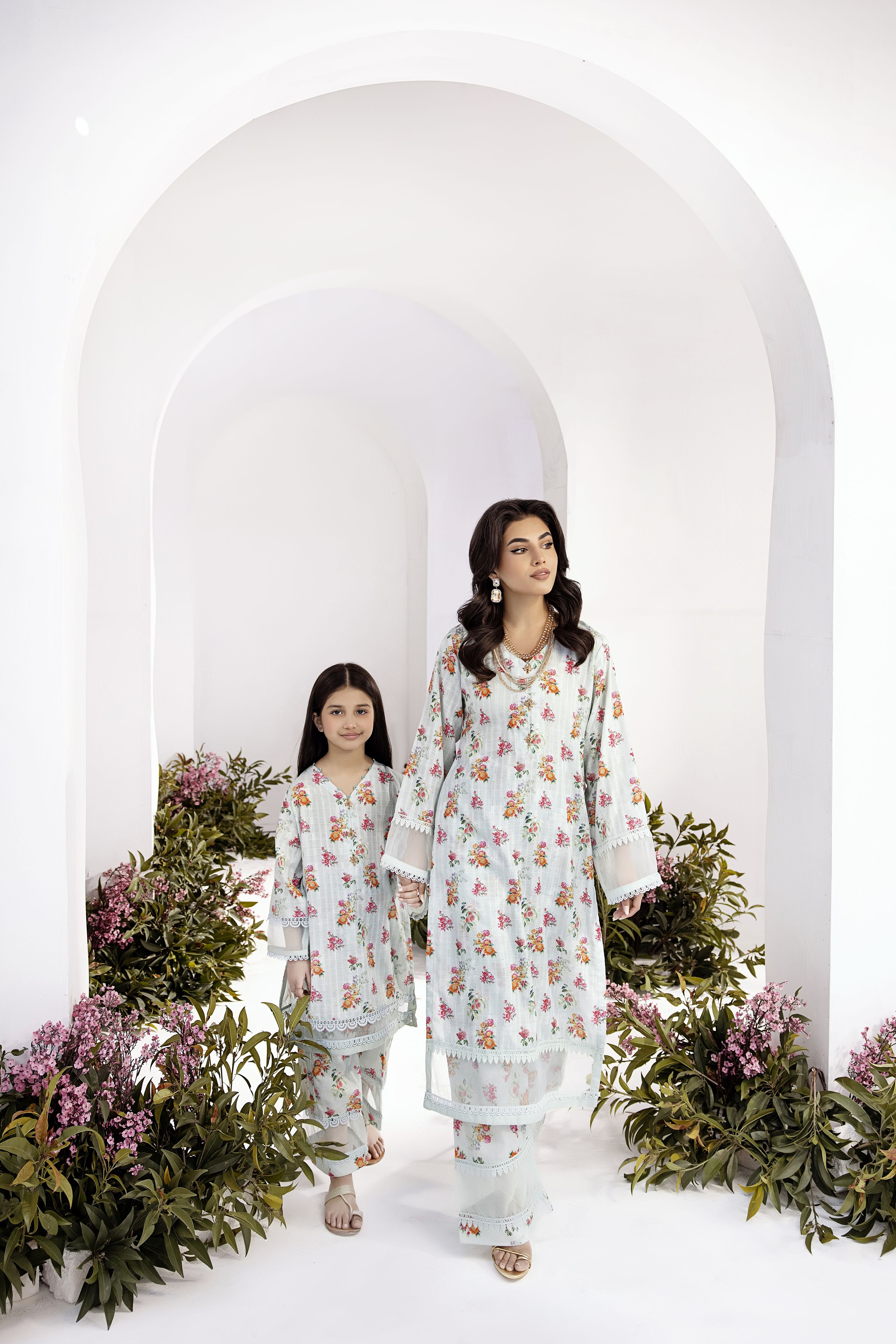 2pc Cotton Jacquard Co-Ord by Mona MC2