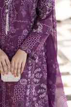 Khushi by Silver Purple – 3pc Embroidered Cotton Long Suit KBS11