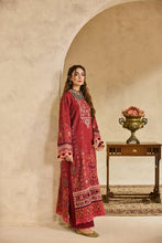 Linen by Florent – 3pc Embroidered Winter Long Dress with Shawl NAF12