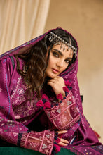 Linen by Florent – 3pc Embroidered Winter Suit with Shawl NAF11