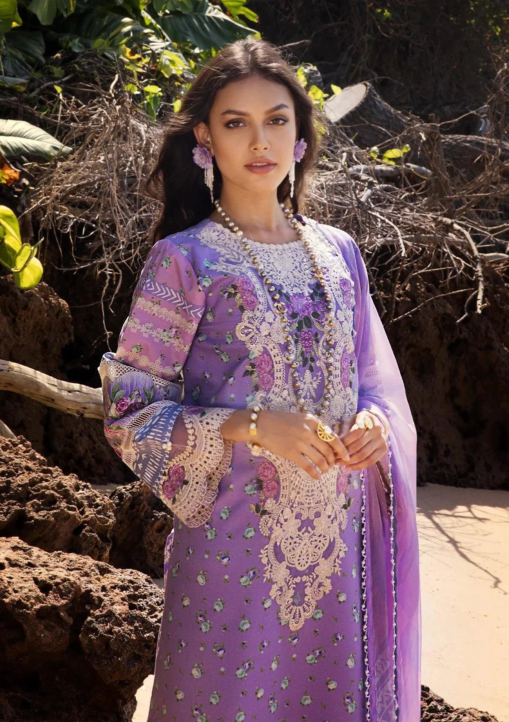 ELAF Signature Lawn Collection ESL-04A MADEMOISELLE