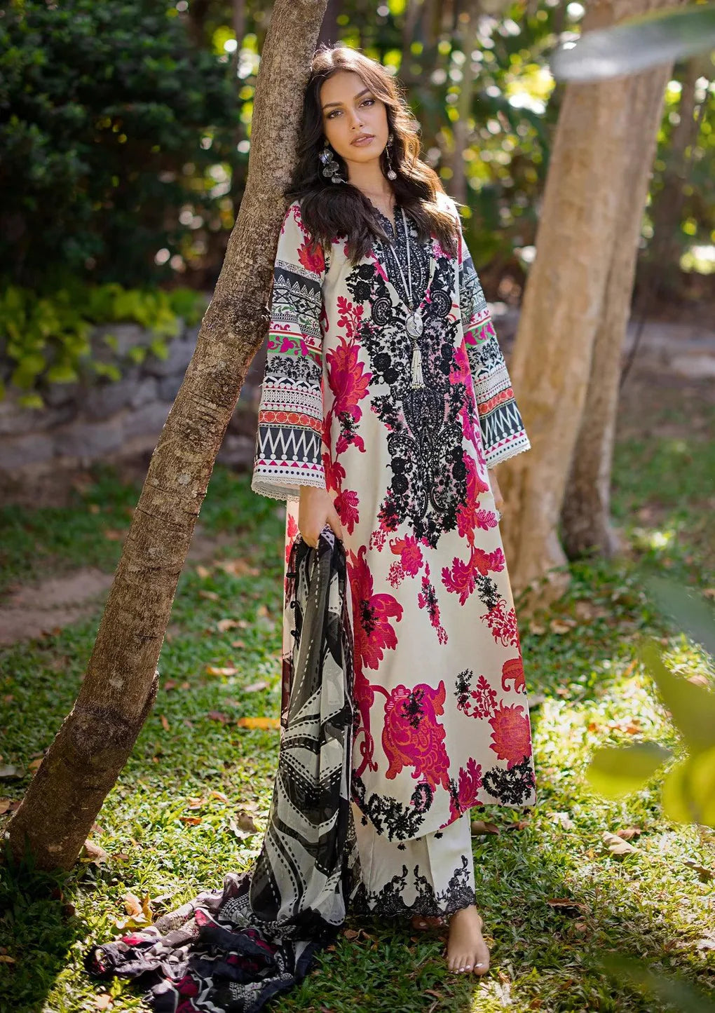 ELAF Signature Lawn Collection ESL-01B CLAUDIA