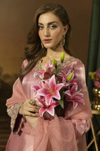 Blush Pink Mirror Work Silk Farshi Shalwar Designer Dress - Farshi Bahaar by Mona FBM6
