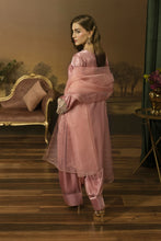Blush Pink Mirror Work Silk Farshi Shalwar Designer Dress - Farshi Bahaar by Mona FBM6
