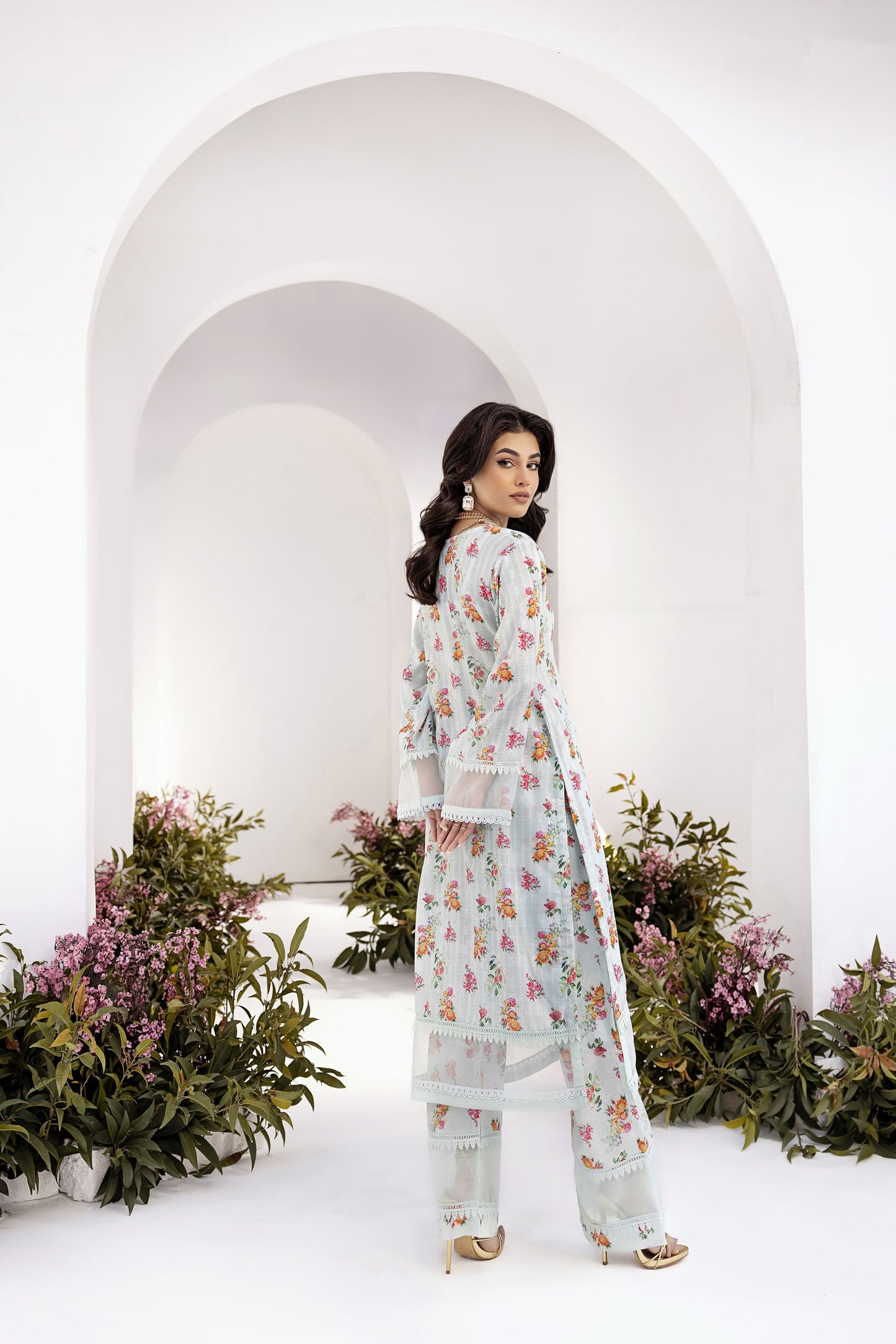2pc Cotton Jacquard Co-Ord by Mona MC2