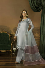 Crystal Pearl Embellished Silk Farshi Set - Farshi Bahaar by Mona FBM1