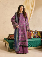 Linen by Florent – 3pc Embroidered Winter Suit with Shawl NAF9