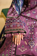 Linen by Florent – 3pc Embroidered Winter Suit with Shawl NAF9