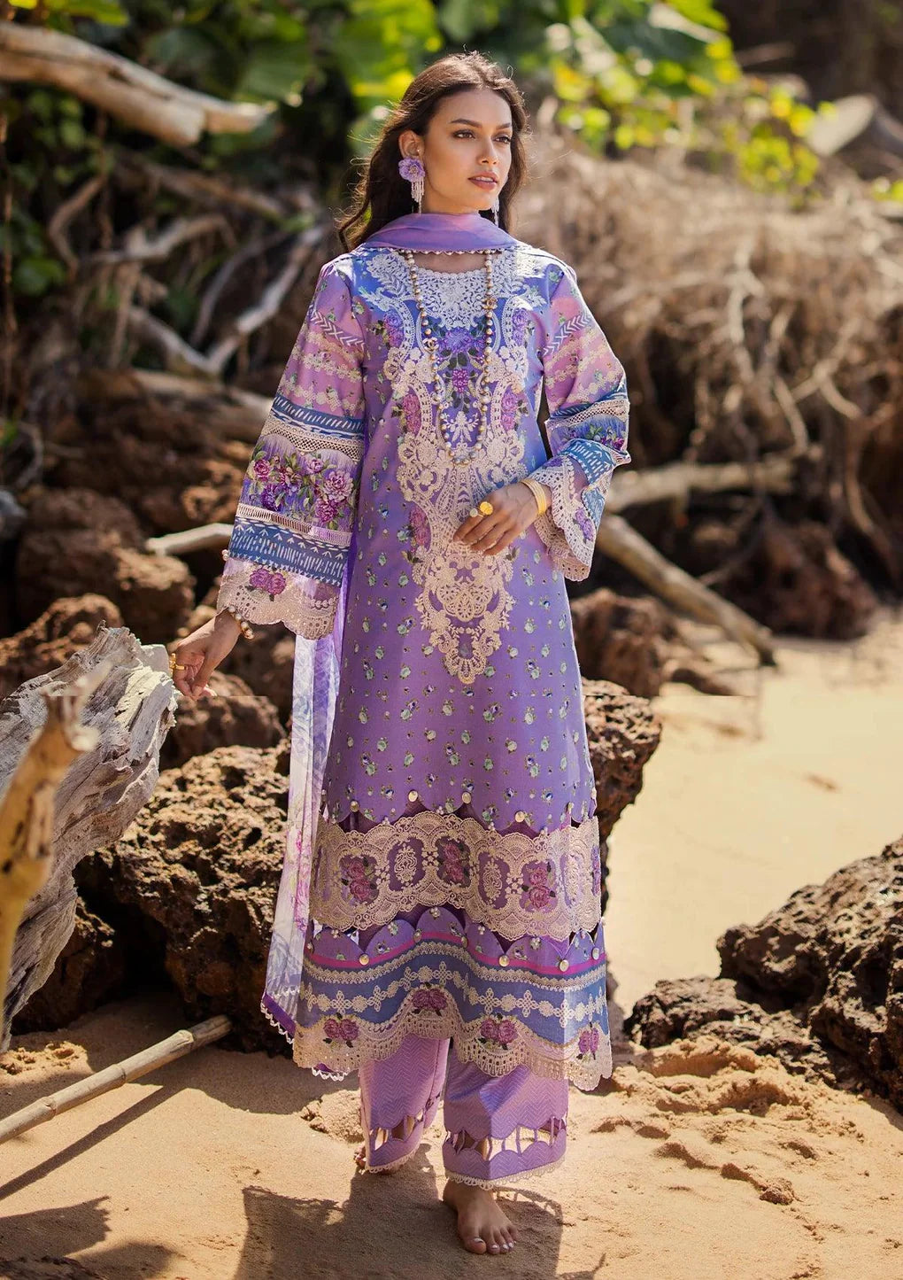 ELAF Signature Lawn Collection ESL-04A MADEMOISELLE