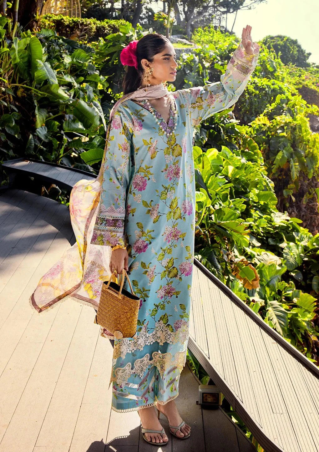 ELAF Signature Lawn Collection ESL-05A STARLIT HARMONY
