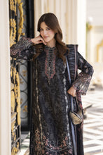 Khushi by Silver Black – 3pc Embroidered Cotton Long Dress KBS14