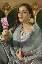 Crystal Pearl Embellished Silk Farshi Set - Farshi Bahaar by Mona FBM1