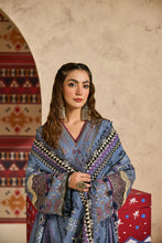 Linen by Florent – 3pc Embroidered Winter Suit with Shawl NAF8