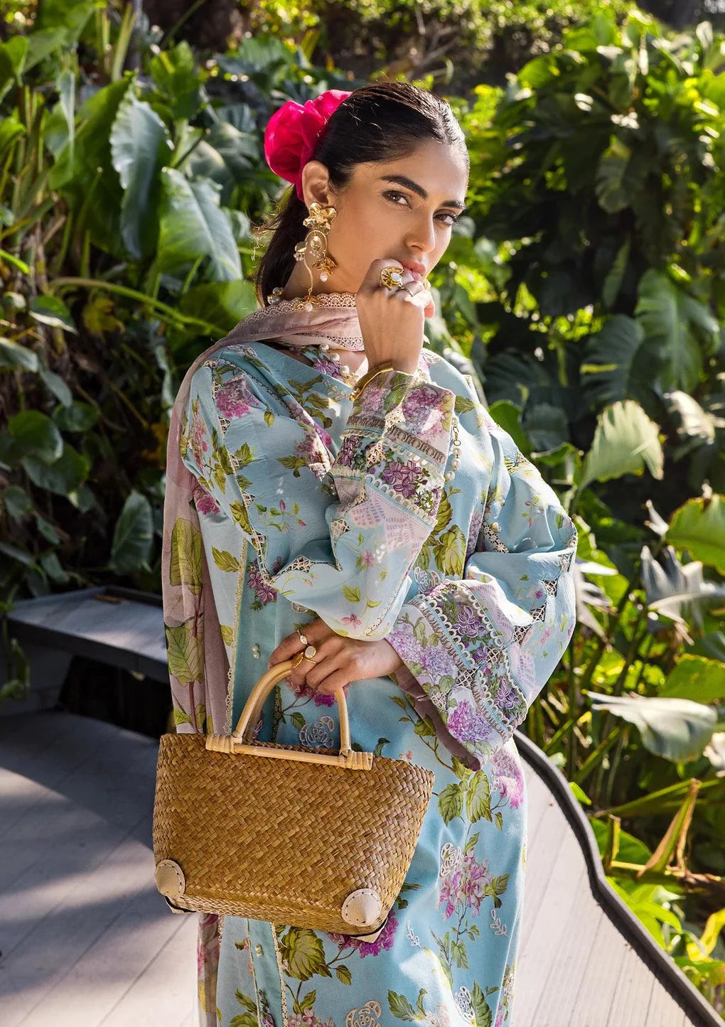 ELAF Signature Lawn Collection ESL-05A STARLIT HARMONY