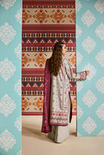 Linen by Florent – 3pc Embroidered Winter Suit with Shawl NAF6