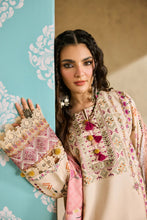 Linen by Florent – 3pc Embroidered Linen Winter Suit with Shawl NAF5