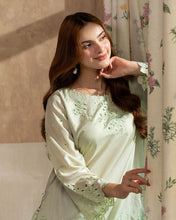 Day to Night by Mona – Raw Silk Chikankari 2pc Co-ord Set DNM1