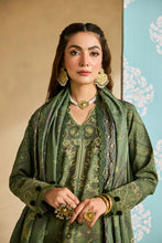 Linen by Florent – 3pc Printed Embroidered Winter Suit with Shawl NAF4