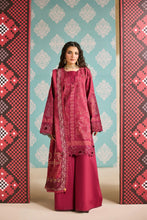 Linen by Florent – 3pc Printed Embroidered Winter Suit with Shawl NAF3