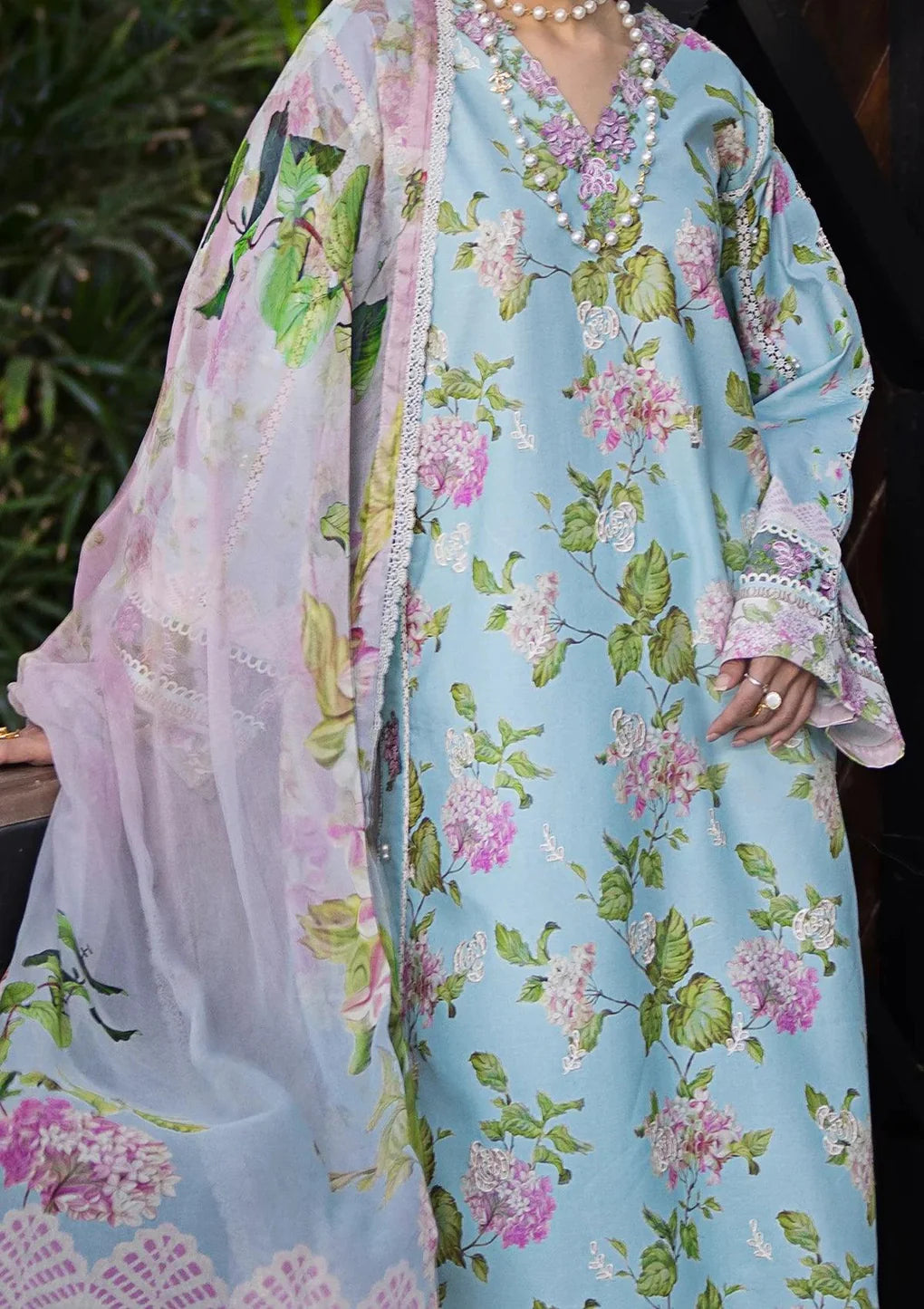 ELAF Signature Lawn Collection ESL-05A STARLIT HARMONY