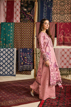 Linen by Florent – 3pc Printed & Embroidered Winter Suit with Shawl NAF2